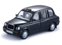 LTI TX1 London Taxi Cab 1998 black, SUN1127, SunStar 1:18