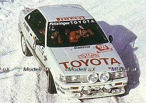 TOYOTA COROLLA GT - FRITZINGER/WÜNSCH - RALLYE MONTE CARLO 1984, 437841622, Minichamps 1:43