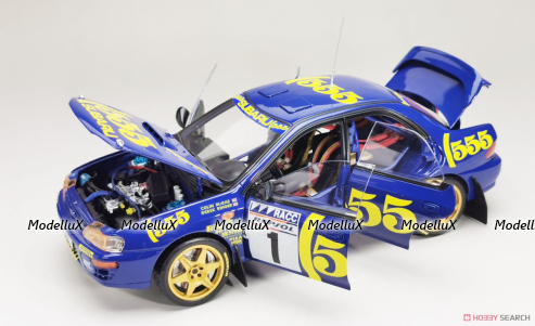 Subaru Impreza 555 #1 M.Colin/ R. Derek winner rally Catalunya 1996, SUN5516, SunStar 1:18