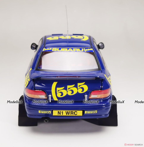 Subaru Impreza 555 #1 M.Colin/ R. Derek winner rally Catalunya 1996, SUN5516, SunStar 1:18