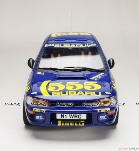 Subaru Impreza 555 #1 M.Colin/ R. Derek winner rally Catalunya 1996, SUN5516, SunStar 1:18