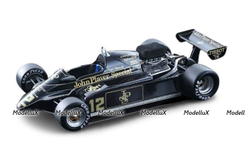 Lotus 91 F1 Monaco GP 1982 #12 Driven by: Nigel Mansell, TM18174B, Tecnomodel 1:18