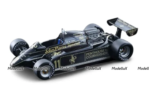 Lotus 91 F1 Monaco GP 1982 #11 Driven by: Elio De Angelis ,TM18174C, Tecnomodel 1:18