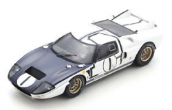 Ford GT40 MK2 No.1 24H Le Mans 1965 K. Miles - B. McLaren, S4532, Spark 1:43