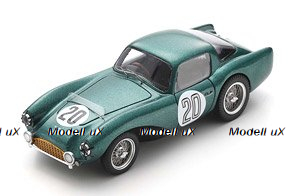 Aston Martin DB3 S No.20 24H Le Mans 1954 "B. Bira" - P. Collins, S2435, Spark 1:43