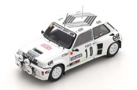 Renault 5 Turbo No.10 Rally Monte Carlo 1985 Dany Snobeck - Jean-Pierre Béchu, S5561, Spark 1:43