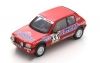 Peugeot 205 GTI No.132 Rally Monte Carlo 1986 François Delecour - Anne-Chantal Pauwels, S9456, Spark 1:43