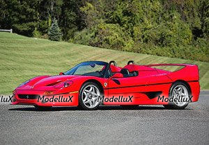 Ferrari F50 Coupe 1995 Spider version Rosso, BBR 1:18