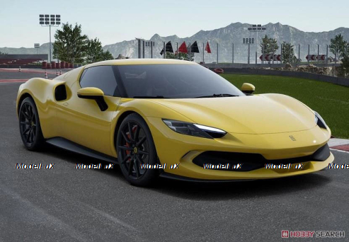 Ferrari 296 GTB Giallo Modena, BBR 1:18