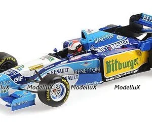 Renault Benetton B195 Johnny Herbert Winner British GP 1995, 417950802, Minichamps 1:43