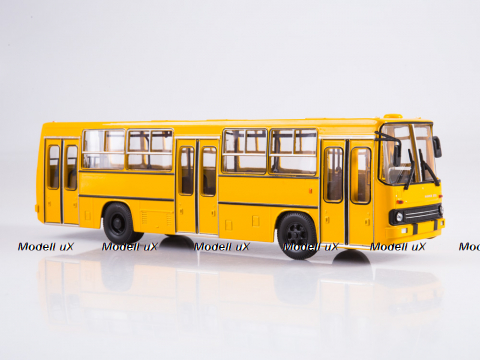 Икарус-260 планетарные двери (жёлтый), арт. 900209, Советский Автобус 1:43