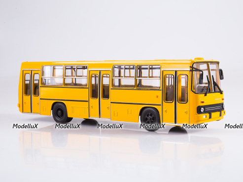 Икарус-260 планетарные двери (жёлтый), арт. 900209, Советский Автобус 1:43
