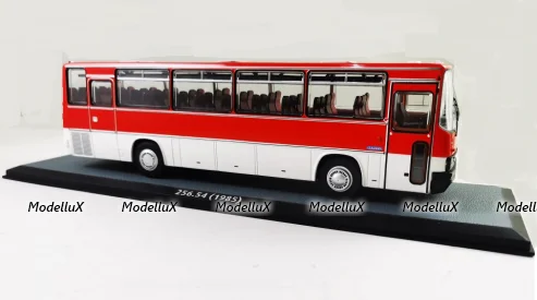 ИКАРУС 256.54 красно-белый, DEMPRICE 1:43 Уценка!