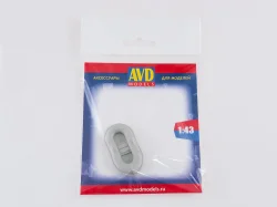 Лодка надувная "Нырок" 1 шт, AVD143009601, AVD Дополнения 1:43