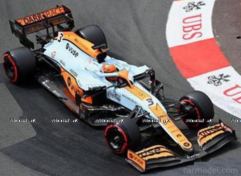 McLaren MCL35M GP Monaco 2021 Daniel Ricciardo, 18S596, Spark 1:18