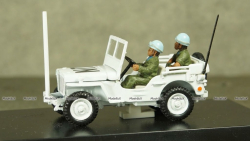 Jeep Willys UN Lebannon 1978 с фигурками, Victoria 1:43