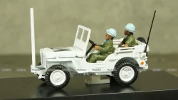 Jeep Willys UN Lebannon 1978 с фигурками, Victoria 1:43