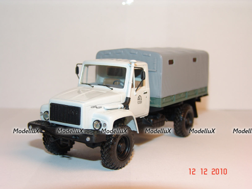 Газ 33081 Садко с тентом, Херсон Моделс 1:43