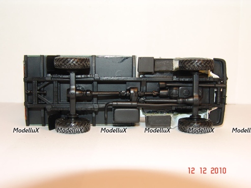 Газ 33081 Садко с тентом, Херсон Моделс 1:43