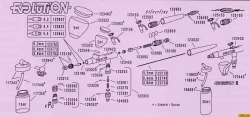 Аэрограф Harder&Steenbeck Evolution 2 в 1 123003 (конусное сопло 0,2 мм/0,4 мм)