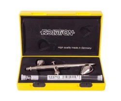 Аэрограф Harder&Steenbeck Evolution Silverline Two in One 126003 (конусное сопло 0,2 мм/0,4 мм)