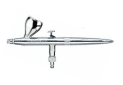 Аэрограф Harder&Steenbeck Evolution Silverline Two in One 126003 (конусное сопло 0,2 мм/0,4 мм)