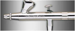 Аэрограф Harder&Steenbeck Evolution Silverline Two in One 126003 (конусное сопло 0,2 мм/0,4 мм)