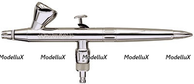 Аэрограф Harder&Steenbeck EVOLUTION SILVERLINE fPc Two in One 126103 (конусное сопло 0,15 мм/0,4 мм)