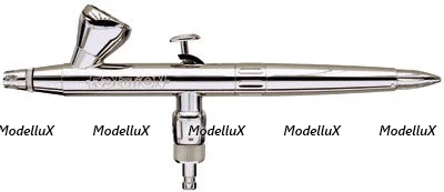 Аэрограф Harder&Steenbeck EVOLUTION SILVERLINE fPc Two in One 126103 (конусное сопло 0,15 мм/0,4 мм)