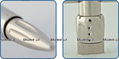 Аэрограф Harder&Steenbeck EVOLUTION SILVERLINE fPc Two in One 126103 (конусное сопло 0,15 мм/0,4 мм)