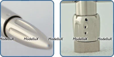 Аэрограф Harder&Steenbeck EVOLUTION SILVERLINE fPc Two in One 126103 (конусное сопло 0,15 мм/0,4 мм)