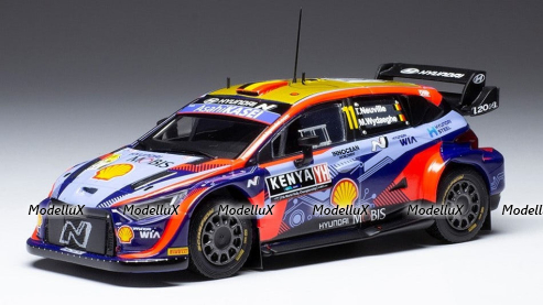 Hyundai i20 #11 Safari Rally 2022   Neuville/Wydaeghe, RAM855, IXO 1:43