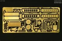 Набор для доработки кабины и капота Урал 375 и 377, 43-T-166
