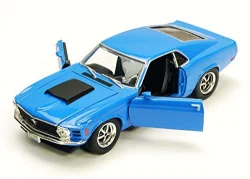 Ford Mustang Boss 429 blue, 73303, MotorMax 1:24