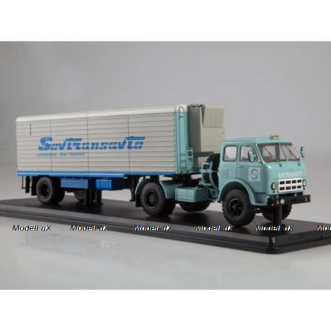 МАЗ-504А с полуприцепом Alka N12CH Sovtransavto, SSM7063, SSM 1:43