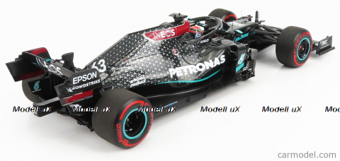 MERCEDES BENZ F1 W11 EQ PERFORMANCE TEAM AMG PETRONAS MOTORSPORT N 63 SAKHIR GP 2020 G.RUSSEL Order, 110201663, Minichamps 1:18