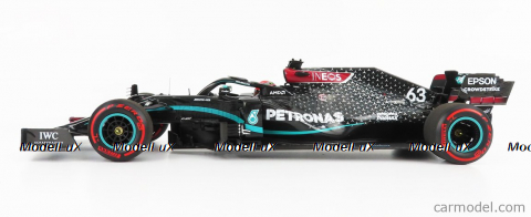 MERCEDES BENZ F1 W11 EQ PERFORMANCE TEAM AMG PETRONAS MOTORSPORT N 63 SAKHIR GP 2020 G.RUSSEL Order, 110201663, Minichamps 1:18