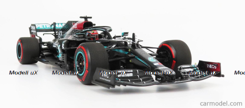 MERCEDES BENZ F1 W11 EQ PERFORMANCE TEAM AMG PETRONAS MOTORSPORT N 63 SAKHIR GP 2020 G.RUSSEL Order, 110201663, Minichamps 1:18