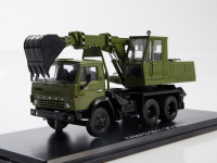 Авто-экскаватор ЭО-3532 КАМАЗ-5511, 1977,  хаки, SSM1456, SSM 1:43