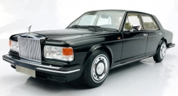ROLLS ROYCE - SILVER SPIRIT 1980 - BLACK, Modelcarswholesale 1:18