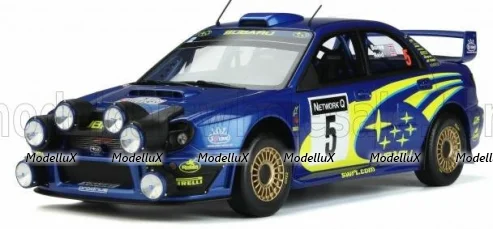 IMPREZA STi WRX (night version) N 5 RALLY MONTECARLO 2001 R.BURNS - R.REID, OT391, OttoMobile 1:18