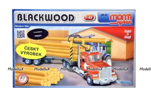 Сборная модель Western Star Blackwood MS 64,0107-64, Monti System 1:48