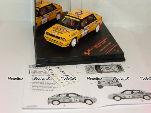 Lancia Delta HF Integrale 16V #14 P.Eklund/J.O.Bohlin, 42411, Vitesse 1:43