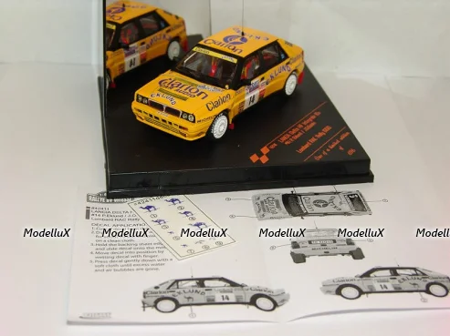 Lancia Delta HF Integrale 16V #14 P.Eklund/J.O.Bohlin, 42411, Vitesse 1:43