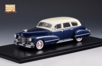 Cadillac Series 67 Seven Passenger Imperial Sedan Blue/White 1942, STM42802, Stamp models 1:43