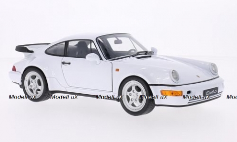 Porsche 911 (964) Turbo white, 18026, Welly 1:18
