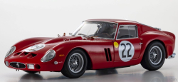 Ferrari 250 GTO #22 3nd place Le Mans 1962, red, KYO8438B0, Kyosho 1:18