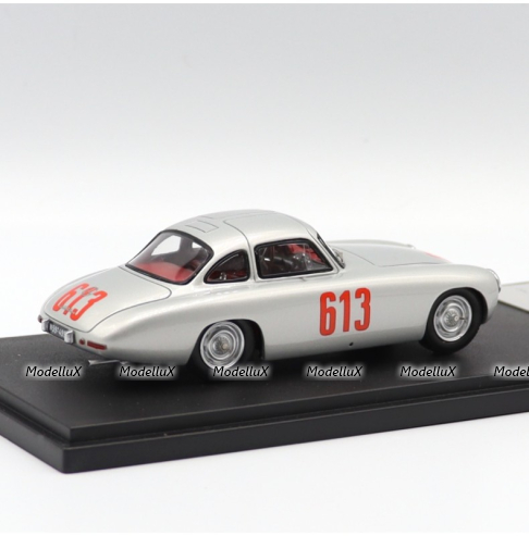 MERCEDES 300 SL N.613 4th MILLE MIGLIA 1952 CARACCIOLA-KURRLE, BG7213, Bang 1:43
