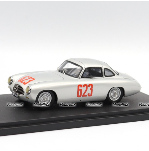 MERCEDES 300 SL N.623 2nd MILLE MIGLIA 1952 KLING-KLENK , BG7214, Bang 1:43