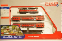 Пассажирский состав BR 218 + 2 двухэтажных вагона DB Regio, PIKO 57150